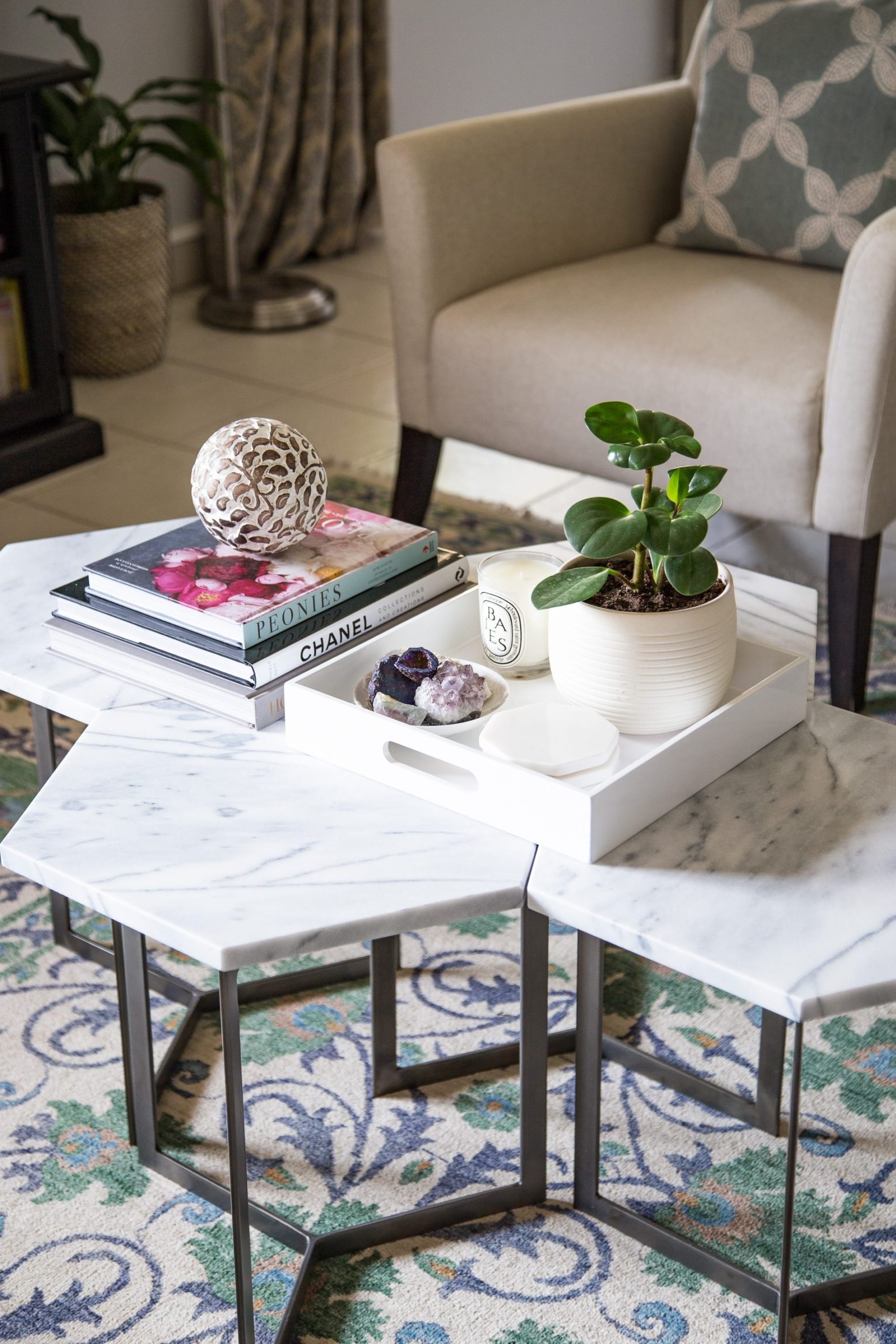Decorating with Coffee Table Books